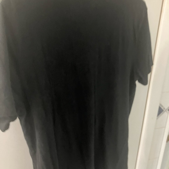 Express brand VIP life graphic print club party shirt adult size medium - Picture 10 of 11